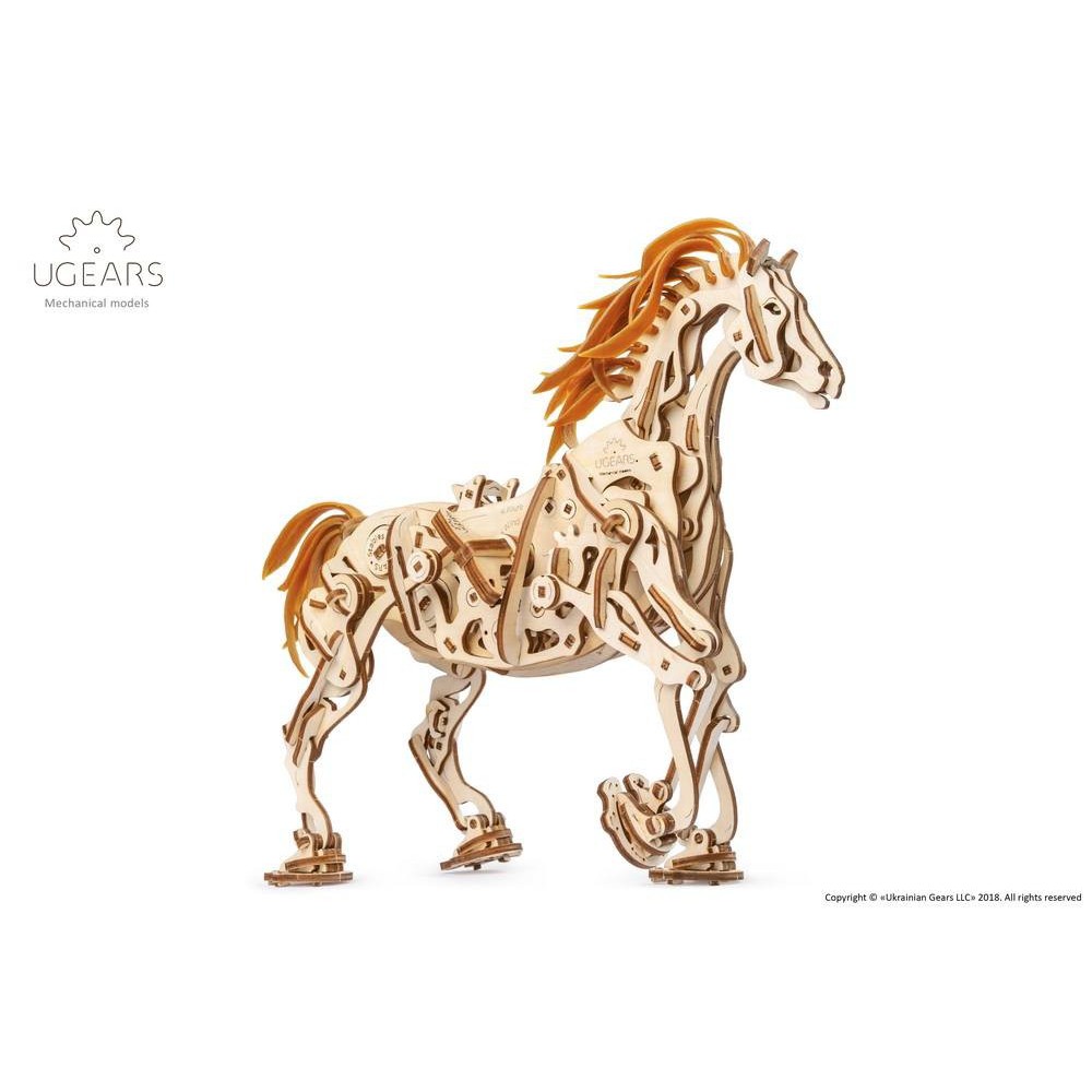 UGEARS: Horse-Mechanoid [3D Wooden Puzzle]