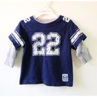 เสื้อผ้าคอตตอนเนื้อหนา แต่ง 2 ชั้น by PLACE ไซด์ 12 เดือน