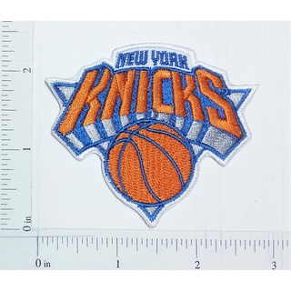 NBA New York Knicks Basketball team sport โลโก้ แอลเอ เลกเกอร์ส เอ็นบีเอ บาสเก็ตบอล กีฬา ตัวรีดติดเสื้อ เย็บติดเสื้อ