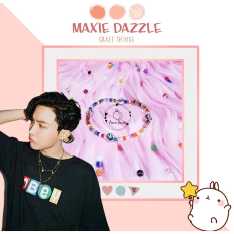 Bts JHope Bracelet | Bts JHope Smile Bracelet | สร้อยข้อมือลูกปัด | Kpop bracelet | ลูกปัดสร้อยข้อมื