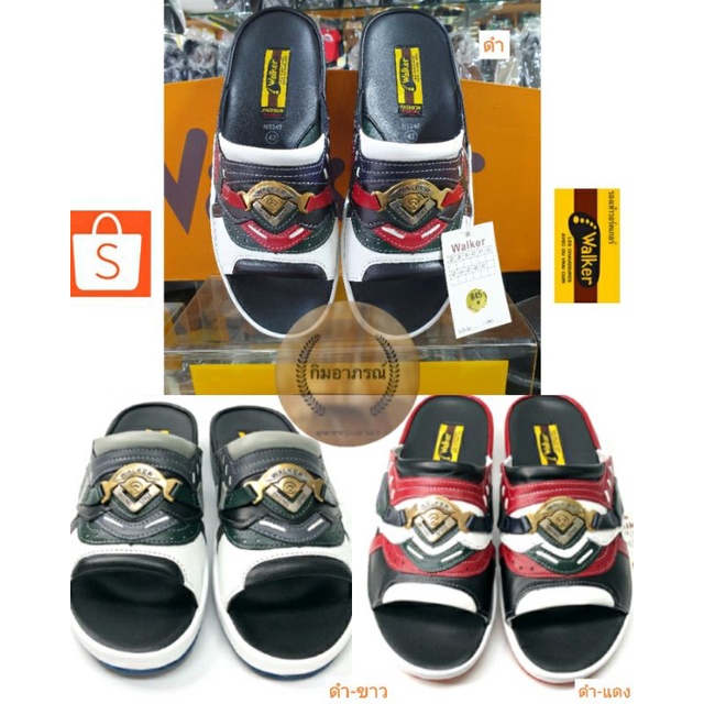 Walker 5240 รองเท้าแตะหนังแท้ สำหรับหญิงและชาย รหัส M5240