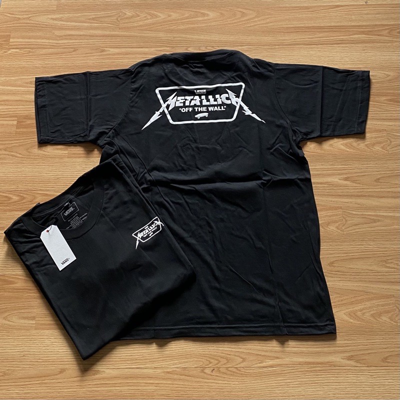 เสื้อยืด Vans x metallica พรีเมี่ยม