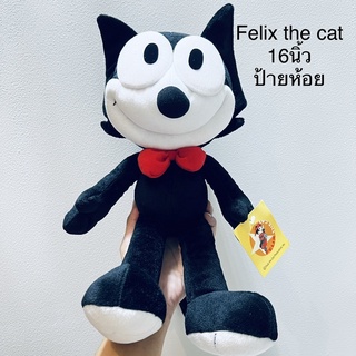 #ตุ๊กตา #แมว #เฟลิกซ์ #Felix #the #cat #งานหายากที่สุด #งานเเรร์ ป้ายห้อย ลิขสิทธิ์แท้ #ขนาด16นิ้ว #Felixthecat ตัวใหญ่