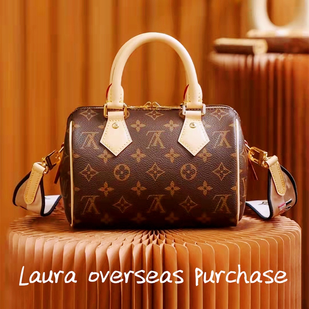 พรีออเดอร์ สินค้าใหม่ของแท้，Louis Vuitton，กระเป๋ารุ่น SPEEDY BANDOULIÈRE 20，crossbody bag，Shoulder Bags，handbag，LV