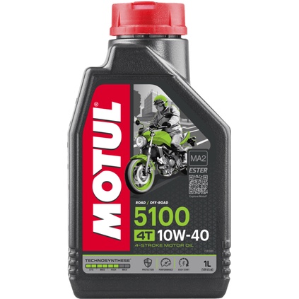 MOTUL 5100 10w40 technosynthese With ESTER ขนาด 1 ลิตร *ของแท้10