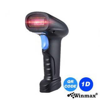 Winmax-P311 เครื่องอ่านบาร์โค้ดไร้สาย Wireless Barcode Scanner 1D 2D QR Code