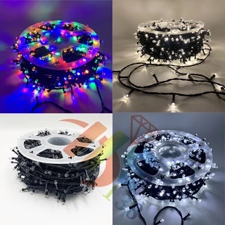 ไฟตกแต่ง (หกเหลี่ยม) LED 100เมตร 50 เมตร ไฟคริสต์มาส ไฟแต่งห้อง ไฟกระพริบ ปรับได้ 8 โหมด (มีหลายรุ่น)