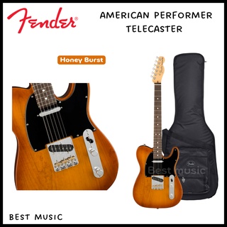 FENDER AMERICAN PERFORMER TELECASTER  &gt;RW Honey Burst&lt;