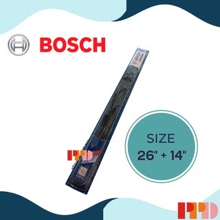 ใบปัดน้ำฝน BOSCH รุ่น ADVANTAGE  แพ็คคู่ ขนาด 26/14 นิ้ว รหัสสินค้า(3397010426)