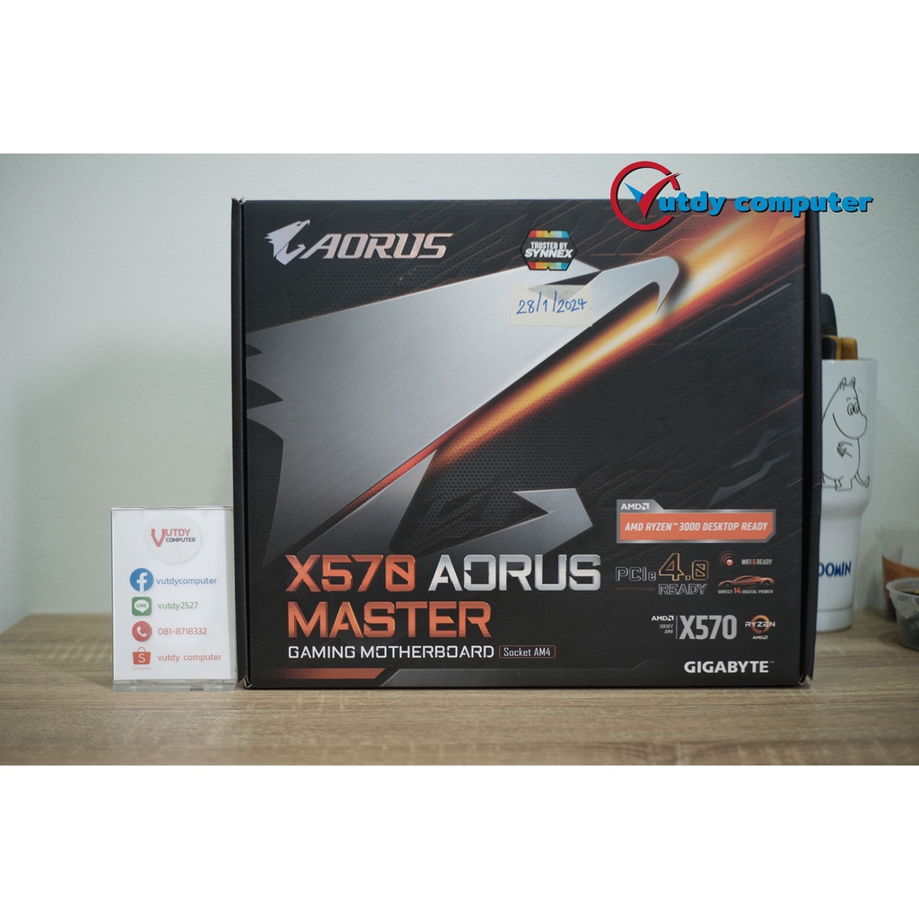 MAINBOARD AM4 GIGABYTE X570 AORUS MASTER