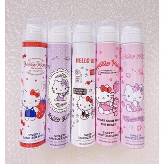 สเปรย์แอลกอฮอล์ sanrio น่ารักมาก ลายลิขสิทธิ์แท้ 100 ml. 💖 เติมได้ค่ะ