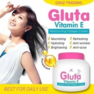 AR ARON VITAMIN E CREAM (200g) : อารอน เอ อาร์ วิตามิน อี มอยส์เจอไรซิ่ง ครีม x 1 ชิ้น abcmall