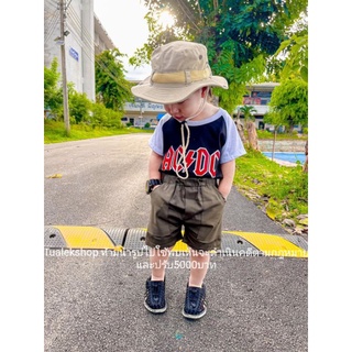 ชุดเซ็ตเด็กวินเทจ เสื้อสกรีนเด็ก เสื้อผ้าเด็กวินเทจ เสื้อและกางเกงเด็กวินเทจ
