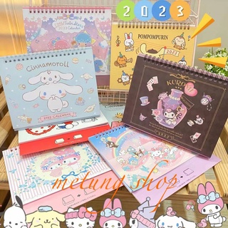 น่ารักฝุดๆ🥰  ปฏิทิน Sanrio Character ปี 2023 ทุกเล่มมีสติ๊กเกอร์ พร้อมส่งครบ 8 ลาย