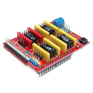 CNC shield v3 ใช้ร่วมกับ Arduino UNO สำหรับควบคุม Mini CNC, LASER engraving, Gantry 3แกน, เครื่องตัด plasma