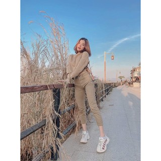 🌈💕Top Jeans ผ้ายืดทรงสวยใส่สบายป้าย XOXO 🇰🇷