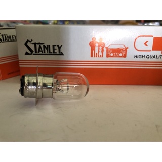 [[[หลอดไฟหน้า]]] stanleyแท้ 12V 25/25W รถมอเตอร์ไซด์ ขายยกกล่อง