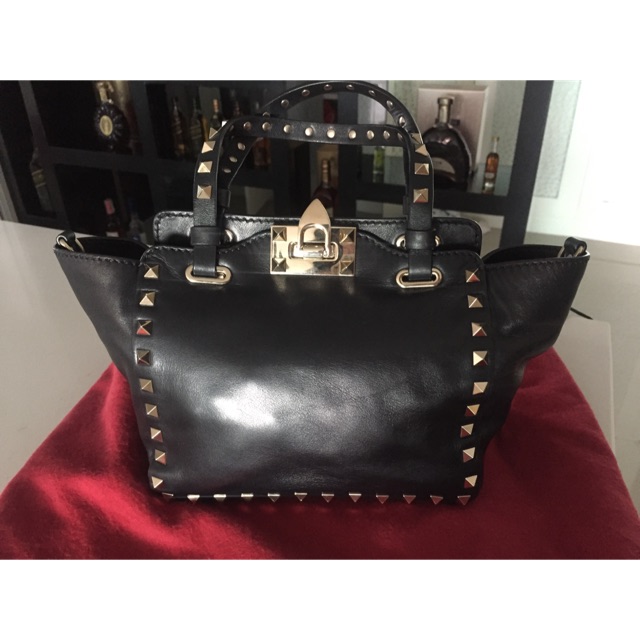 Valentino Rockstud Mini Tote Bag