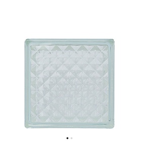 บล็อกแก้ว ช้างแก้ว VALUE ลายเพชรจันทรา 190X190X80 MM