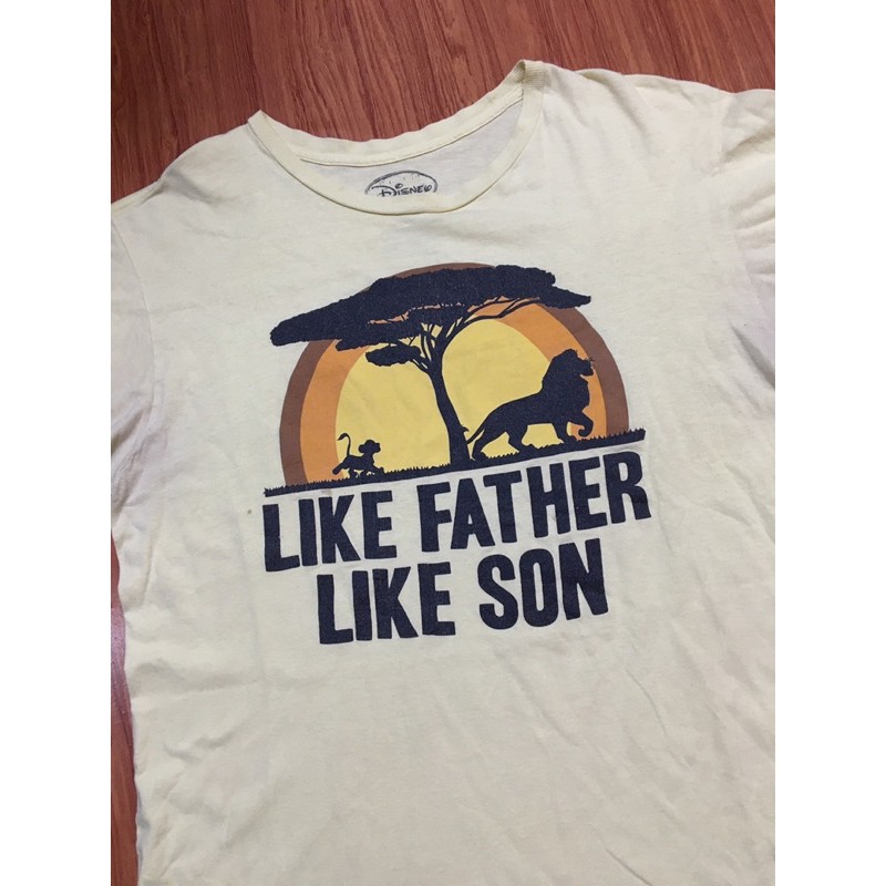 เสื้อการ์ตูน THE LION KING Size L มือ2