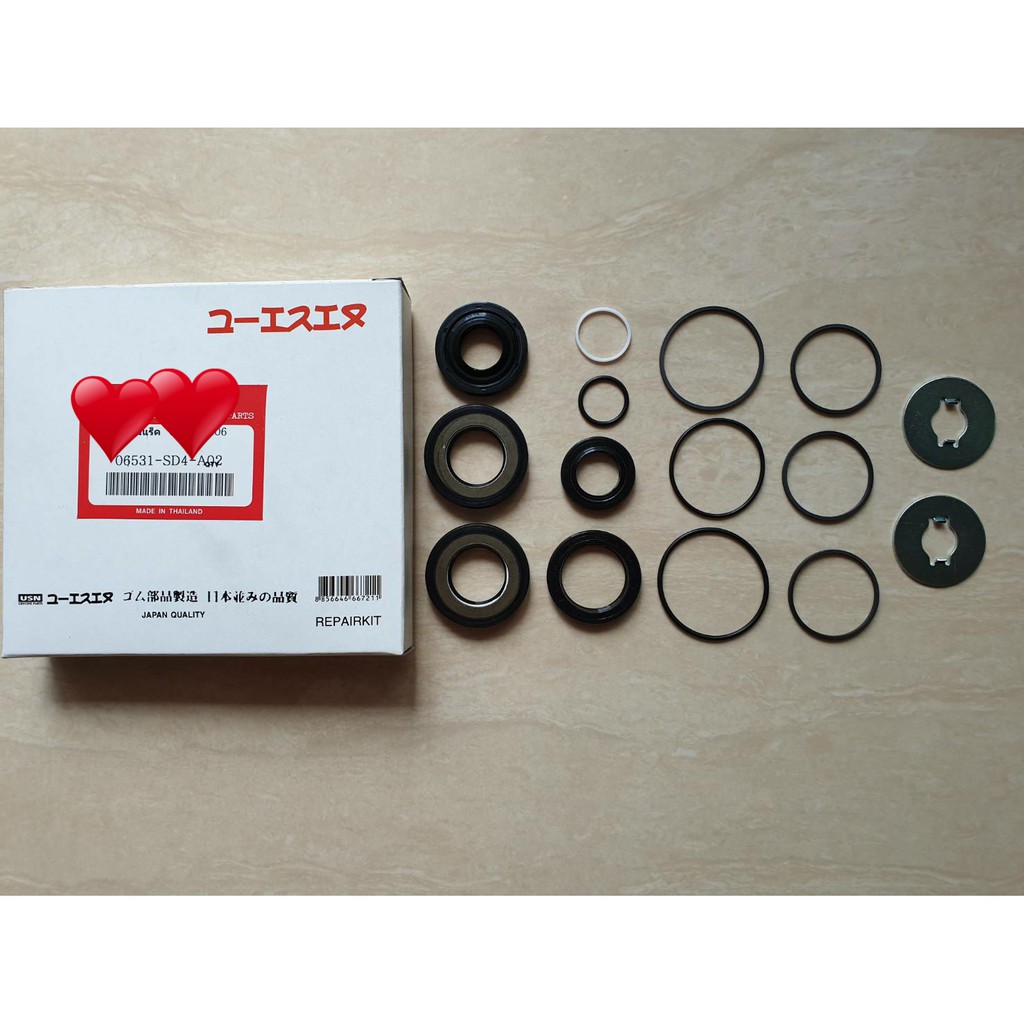 ชุดซ่อมแร็ค HONDA CIVIC ปี2006-2007 CIVIC .FD ไต้หวัน ราคาชุดละ 850 บาท