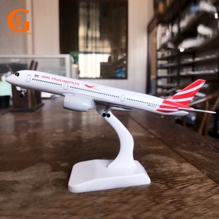 โมเดลเครื่องบินโลหะ Air Mauritius A350 Airbus 350 16 ซม. 20 ซม.