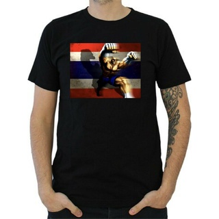 [S-5XL]เสื้อยืด คอกลม พิมพ์ลาย Sagat Playstation Video Games Xbox แฟชั่นยอดนิยม สําหรับผู้ชาย