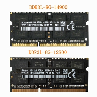 แรม หน่วยความจําแล็ปท็อป โน้ตตบุ๊ก Sk Hynix 8Gb Pc3L 2Rx8 12800 14900 Ddr3L 1600 Mhz 14900Mhz