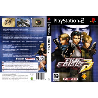 แผ่นเกมส์ PS2 Time Crisis 3   คุณภาพ ส่งไว (DVD)