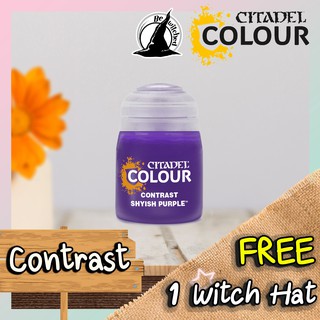 (Contrast) SHYISH PURPLE : Citadel Paint แถมฟรี 1 Witch Hat