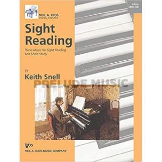 Sight Reading- Piano Music for Sight Reading and Short Study- Level 6(GP706)