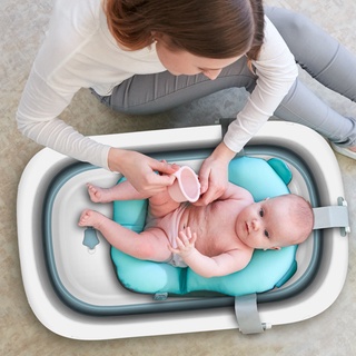 Baby Bathtube-BT02 [ส่งจากไทย] อ่างอาบน้ำเด็ก อ่างอาบน้ำเด็ก อ่างอาบน้ำเด็กพับได้ กะละมังเด็ก อ่างอาบน้ำอเนกประสงค์