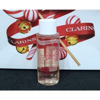 โลชั่นสูตรน้ำ ทำความสะอาดผิวหน้า  แท้💯%Clarins Water Comfort One - Step Cleanser With Peach 50ml. มีฉลากไทย