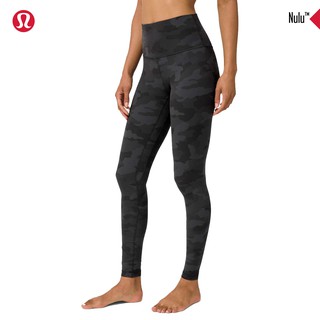 กางเกงโยคะ เทรนนิ่งเอวสูง Lululemonของแท้!!รุ่น Align™ Pant 25”,28"- Heritage 365 Camo Deep Coal Multi(ไม่ใช่งานจีน)