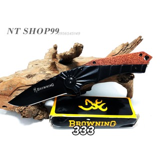 NT SHOP มีดเดินป่า มีดพก มีดใบมีดสีดำคมเท่ มีดสะสม knife K175