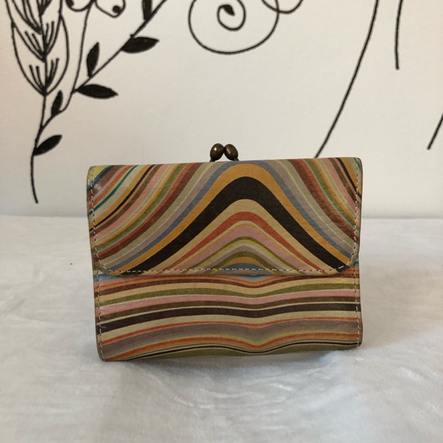 Used Paul Smith compact wallet สภาพใช้งาน