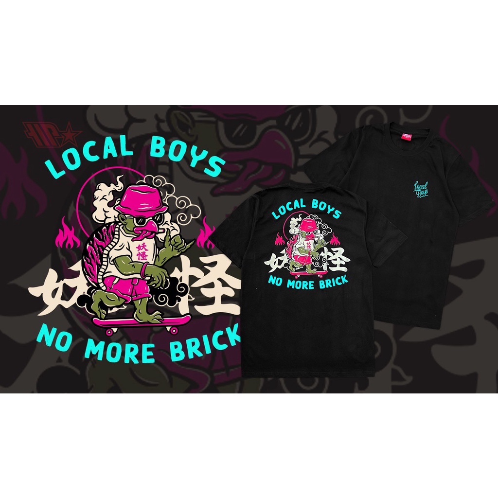 A.M.P. X LOCAL BOY “NO MORE BRICK” TEE