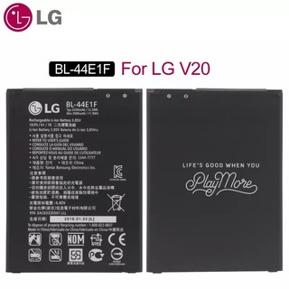 แบตเตอรี่ LG BL-44E1F โทรศัพท์สำหรับ LG V20 VS995 US996 LS997 H990DS H910 H918 เปลี่ยนแบตเตอรี่ 3080mAh