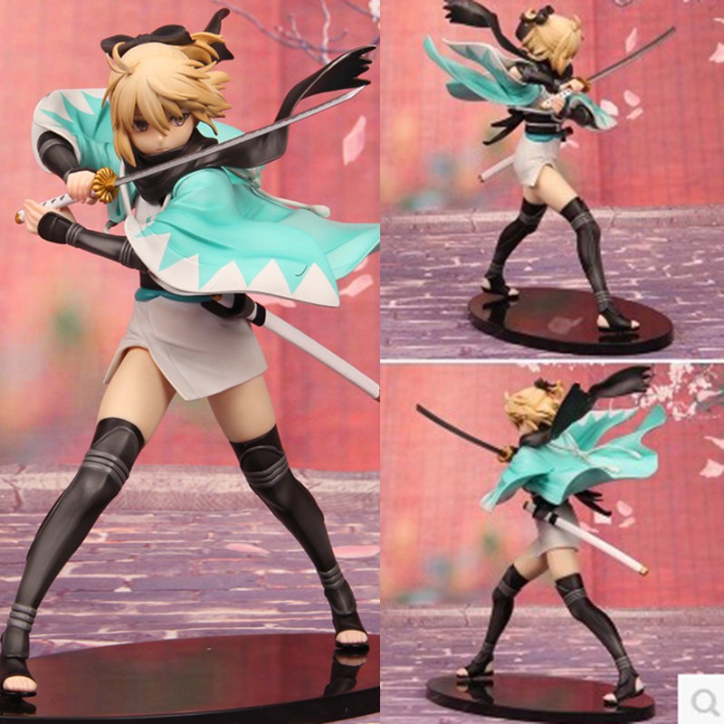 Figure ฟิกเกอร์ Model โมเดล จากเกมส์ Fate Grand Order เฟทแกรนด์ออเดอร์ Saber Souji Okita เซเบอร์ โซว