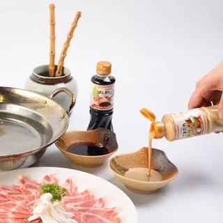 YAMAMORI SESAME SAUCE GOMADARE ซอสงาญี่ปุ่น น้ำจิ้มชาบูญี่ปุ่น JAPANESE SAUCE 500ml/1L PRO