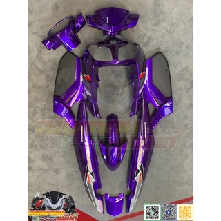 ชุดสี YAMAHA NOUVO MX สีม่วง งานเทียม ทำสีระบบ 2K