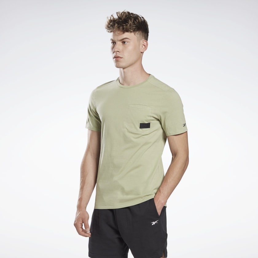 REEBOK LESMILLS POCKET TEE