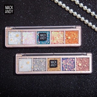 MK119(ใหม่/แท้) Mackandy(แม็คแคนดี้) eyeshadow เจลกากเพชรทาตา