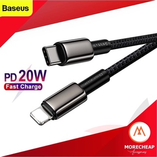 🔥ถูก/แท้🔥Baseus สายชาร์จ LN USB-C สายถัก ชาร์จเร็ว PD 20W