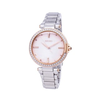 SEIKO Quartz Diamond Accents Womens Watch SRZ514P,SRZ514P1