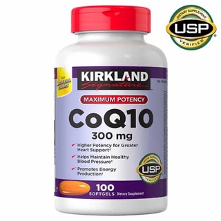 🔥Kirkland Signature CoQ10 300 mg., 100 Softgels