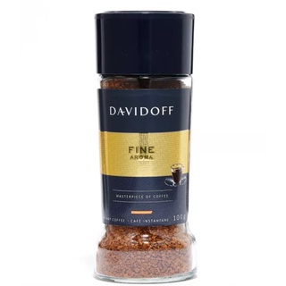 ดาวิดอฟ กาแฟสำเร็จรูป ไฟน์อโรมา 100 กรัม - Fine Aroma Freeze Dried Coffee 100g Davidoff brand