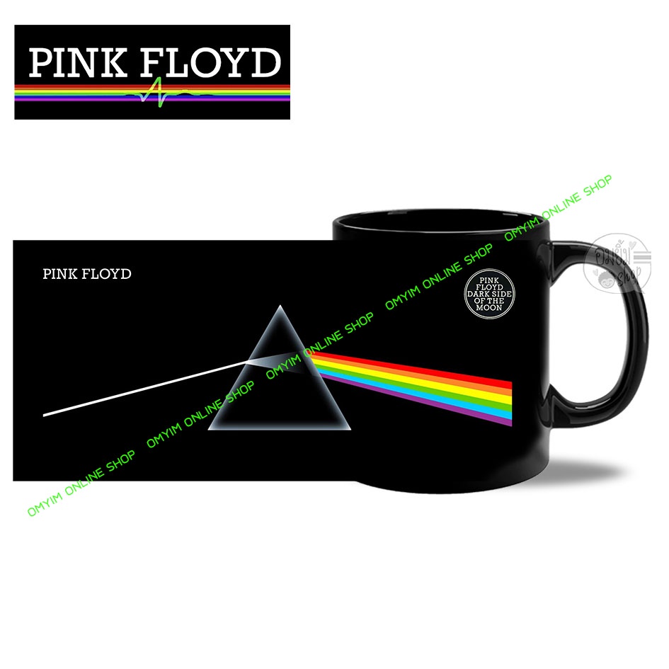 แก้ว กาแฟ PINK FLOYD The Dark Side of the Moon ภาพคมชัดสวยงาม ของใหม่มือหนึ่ง หรือจะส่งรูปมาให้สกรีน