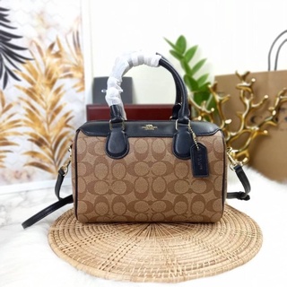 COACH MINI BENNETT SATCHEL IN SIGNATURE CANVAS