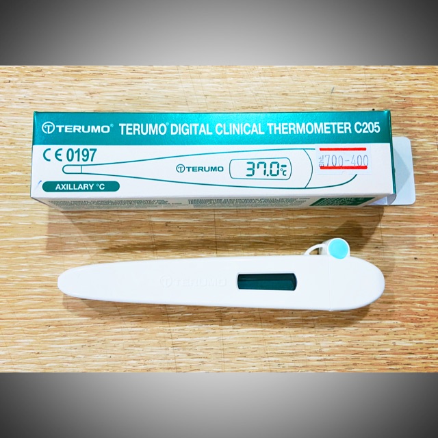 ปรอทวัดไข้ TERUMO DIGITAL CLINICAL THERMOMETER C205 (เปลี่ยนถ่านไม่ได้